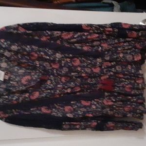 Knox rose Long sleeve peasant top